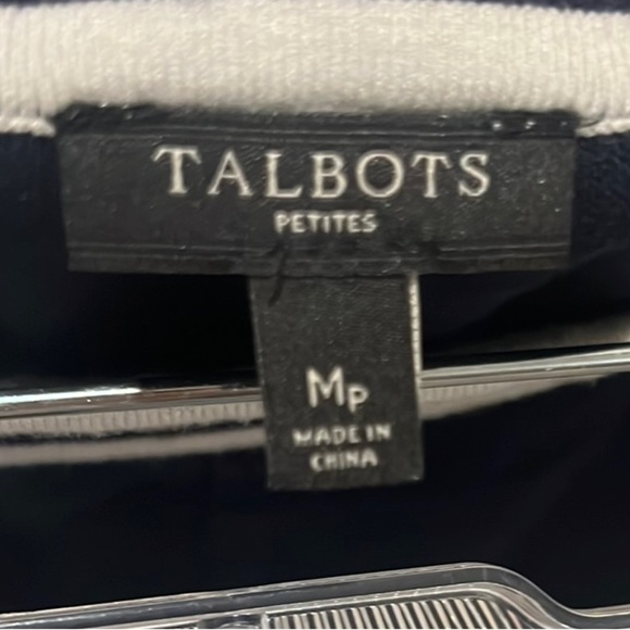 Talbots Navy Knit Knee-Length Skirt size Medium Petite - Picture 2 of 15